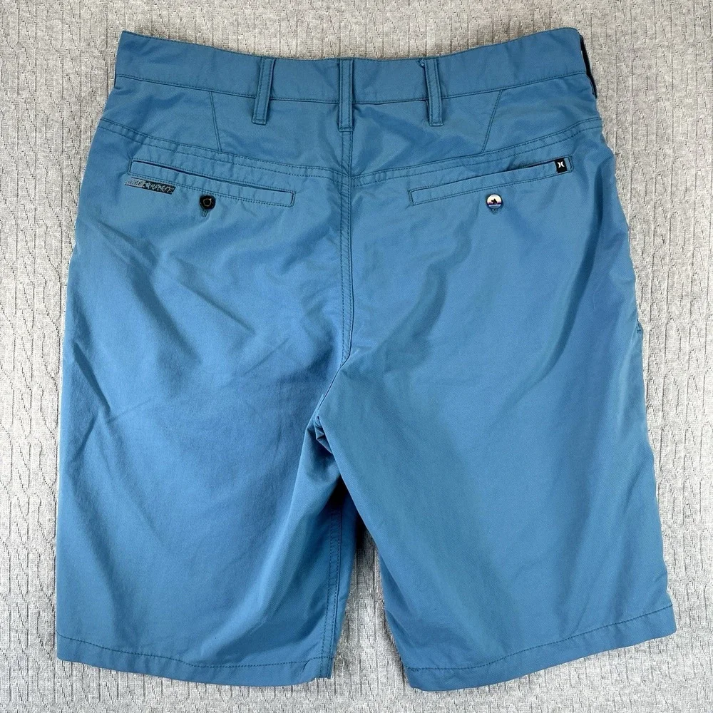 Nike Dri-Fit Hurley performance golf Men (30) outdoor Sports Blue dress shorts‎
